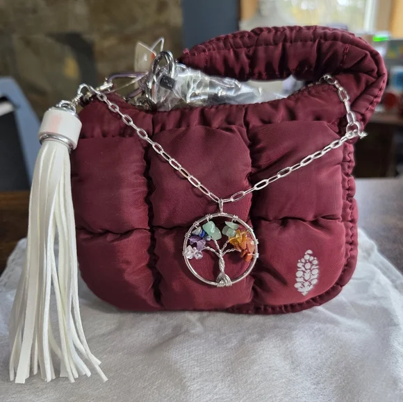 FP Movement Quilted Micro Pouch Custom Upcycled NWT - Picture 4 of 10